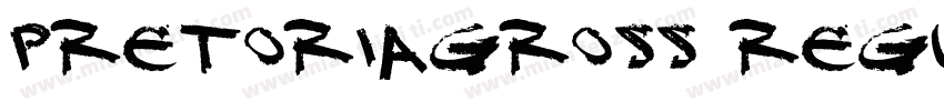 PretoriaGross Regula字体转换